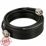 Jxcn-pxtr RG8X Coax Cable Uhf Male To 3FT 50 Ohm PL259 Cb Vhf Swr. Fixed Price $20.00.