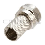 Twist-on F-type Connector For RG-6 Coax Cable Plug End Tv RG6. Fixed Price $7.49.