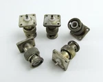 Lot Of (5) Connectors Bnc Plug Flange Receptacle Solder Cup Simm/liquidometer. Fixed Price $24.99.