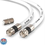 G-plug 10FT RG6 Coaxial Cable Connectors Set High-speed Internet, Broadband. Fixed Price $20.00.
