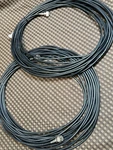Lot Of 50' Rf Coaxial Cables Uhf Male 20AWG RG58 Tandy Jumper Patch. Fixed Price $53.99.