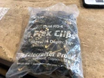 Telecrafter D7BK Dual Coax Flex Clips Fastener Clamp RG6 Wire Black 100 Pcs. Fixed Price $8.00.