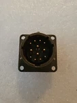 Bendix Bulkhead Connector Pn BH20290P, Nsn 5935014267423, Nos.. Fixed Price $44.95.