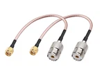 Dht Electronics Handheld Antenna Cable Sma Uhf SO-239 Female Connectors. Fixed Price $11.99.