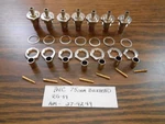 7PCS Aim Rf Connectors 75OHM Bnc Female Jack Crimp Bulkhead Mount RG59 RG62. Fixed Price $9.99.