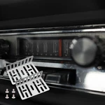 Double Din Installation Kit, Universal Car Stereo Radio Metal Mounting Bracke.... Fixed Price $14.95.