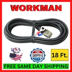 Workman CX-12-PL-LUG 12' RG-59 Antenna Coaxial Patch Cable Black W/ PL-259/LUG. Fixed Price $15.50.
