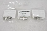 Multicomp SPC15346 Rf / Connector, Bnc Coaxial, Straight Plug, Crimp. Fixed Price $21.99.