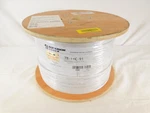 78-14C-91-RG6 Coaxial Cable, Copper Clad Steel, Plenum, Quad Shield 1000' New. Fixed Price $340.00.