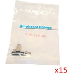 Lot Of New Amphenol Ghz Smc Ra Plug For RG-174, 188A, 316, 7805A 152106. Fixed Price $39.99.