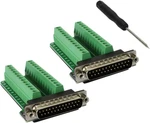 DB25 Breakout Connector D-sub Pin Male With Nut. Fixed Price $20.96.