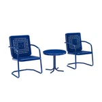 Bates 3PC Retro Outdoor Set - Side Table & 2 Armchairs. Fixed Price $243.84.