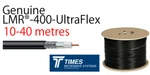 LMR-400 Ultraflex Times Microwave Coaxial 50 Ohm Low Loss Cable Radio Yagi Ham. Fixed Price $234.54.