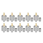 10*PL259 PL-259 Uhf Male Plug Pin Crimp For RG58 RG142 LMR195 Coaxial Cable. Fixed Price $20.69.