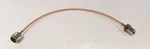 Pasternack PE3034-18 To Female Bulkhead Cable 18" W/ RG142 Coax New. Fixed Price $39.99.