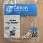 Cinch Johnson Rf Coaxial Cable Assembly Sma Straight Plug To Bnc. Fixed Price $15.00.