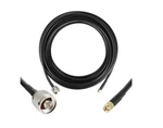 36 Ft Male To Rp-sma S-LMR240 Extension Cable (50 Ohm) Hf/vhf/uhf Antenna. Fixed Price $34.00.