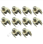 10 Cooper Aspire Desert Sand Tv Video Connector Ftype Coaxial Cable Jacks 9555DS. Fixed Price $11.87.
