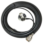 16' 9" RG-58/U 18" Tefloncoax- Lip Mount Cable Assembly- PL-259 Comet CK-3M5. Fixed Price $54.95.