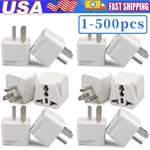 1-500 Pcs European To American Adapter Plug Converter Asia Lot. Fixed Price $407.00.