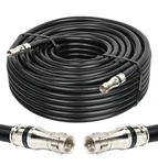 RG11 Coaxial Cable 100FT,LOW Loss 14AWG 75OHM W/ Type Connector Hd For Catv. Fixed Price $49.88.