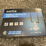 Netis Wireless 300MBPS Long-range Usb Adapter With Two 5DBI Antennas And. Fixed Price $10.00.