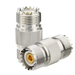 SO239 Coax Connector Adapter Uhf Female Coupler 2PACK For Cb. Fixed Price $14.77.
