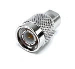 2PCS Coax Adapter Fme Male Plug To Tnc Gold Pin Nickle Body. Fixed Price $10.95.
