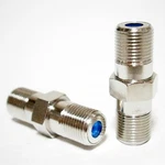 Techdirect F-type Coaxial Cable Connector Couplers 2 Pack, Silver. Fixed Price $8.76.