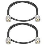RG8X Jumper Cable 2FT,2 Pack PL259 Cb Coax 50 Ohm,uhf Male To. Fixed Price $25.99.