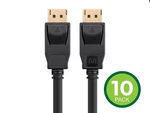 Monoprice 41281 Displayport 1.2A Cable, 10 Pack. Fixed Price $70.00.