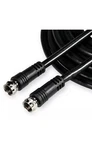 New RG6 Coax Cable 50 Feet Type Jack 2 Connections Black Tv Computer. Fixed Price $7.99.