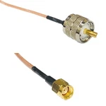 RG316 PL259 Uhf Male To Rp-sma Rf Cable Rapid-ship Lot. Fixed Price $24.99.