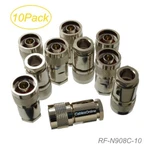 10-PACK Male Clamp Type Rf Connectors For RG8/RG213/LMR400 Coax Wire. Fixed Price $28.98.