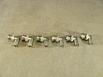 Set 6 Bnc Female Right Angle 90 Degree Coax Connectors 515. Fixed Price $24.99.