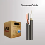 Siamese RG59 Coaxial Cable Power Video Security Camera Cctv 20AWG+18AWG/2. Fixed Price $69.99.