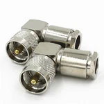 X New Uhf Male PL259 Right Angle Clamp RG8 RFC400 RG213 Connector High Qua. Fixed Price $17.12.