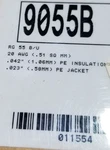 Alpha Wire 9055B RG-55B/U MIL-C-17D/26A Silver 53.5OHM Coaxial Cable Black /50FT. Fixed Price $99.99.