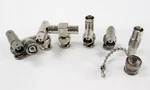 Used Qty (8) - Mixed Connectors Street Tee Adapter Angle Bnc Assortment. Fixed Price $35.95.