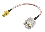 Dht Electronics Rf Coaxial Cable Assembly Sma Female To Uhf PL-259 .... Fixed Price $13.13.