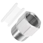Pipe Fitting Reducing Adapter 3/4" Npt X M22 Female Connector Silver. Fixed Price $18.75.