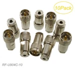 10PACK Uhf PL-259 Male Clamp-type Rf Connectors For RG58 RG142 LMR195 Coax. Fixed Price $28.98.