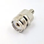 2PCS Sma Adapter Female To Uhf Teflon Insulation Nickel Plated Body. Fixed Price $10.25.