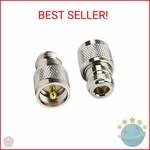 Dht Electronics 2-PACK Rf Connector Adapter Type Female PL259 / SO239. Fixed Price $10.35.