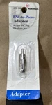 Radioshack Adapter Bnc-to-phono Plug Silver 278-250. Fixed Price $7.99.