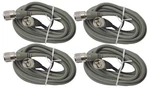 4 Lot Diesel 360-528 Cb Antenna Foot Mini Coaxial Cable Molded PL259 Ends. Fixed Price $53.95.