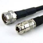 LMR-400 Times Microwave Coaxial Cable Assembly Female Connectors Helium. Fixed Price $145.37.