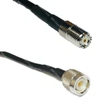 RFC240 Mini Uhf Female To Tnc Coax Cable Usa-ship Lot. Fixed Price $58.64.