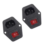 Urbest Inlet Module Plug 5A Fuse Switch Male Power Socket 10A 250V Pin IEC3.... Fixed Price $17.21.