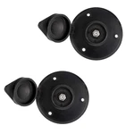 Recpro Rv Cable Tv Plate Coax Connector Black, 2 Outlets Made In Usa. Fixed Price $21.36.